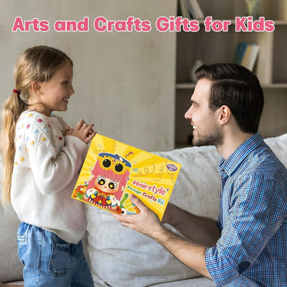 Hairstyle Design DIY Paper Craft Kit